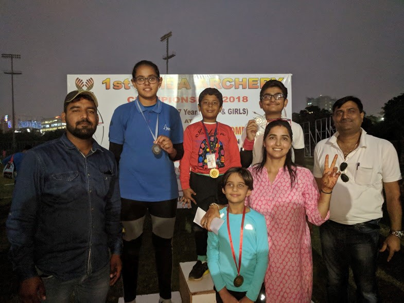 GMDA Archery Championship held at Tau devilal stadium