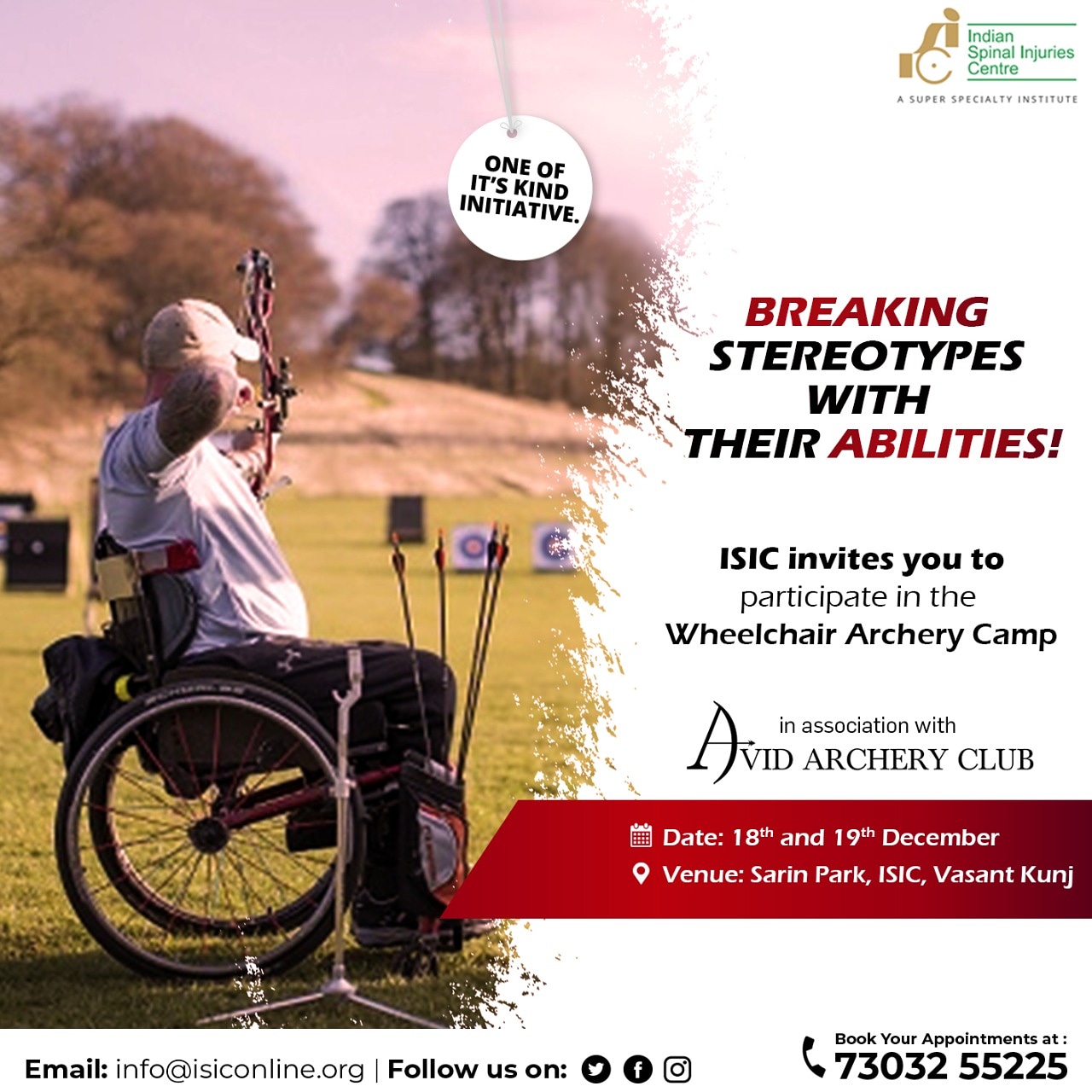 Wheelchair Archery Camp